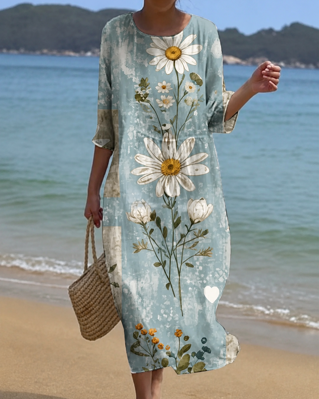 Vestido con estampado floral
