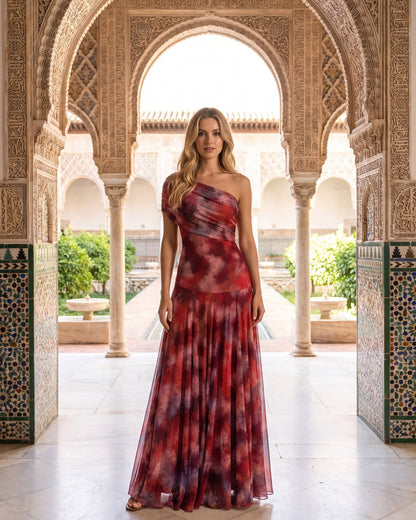 Vestido Toledo en Rojo - Real Alcázar de Sevilla