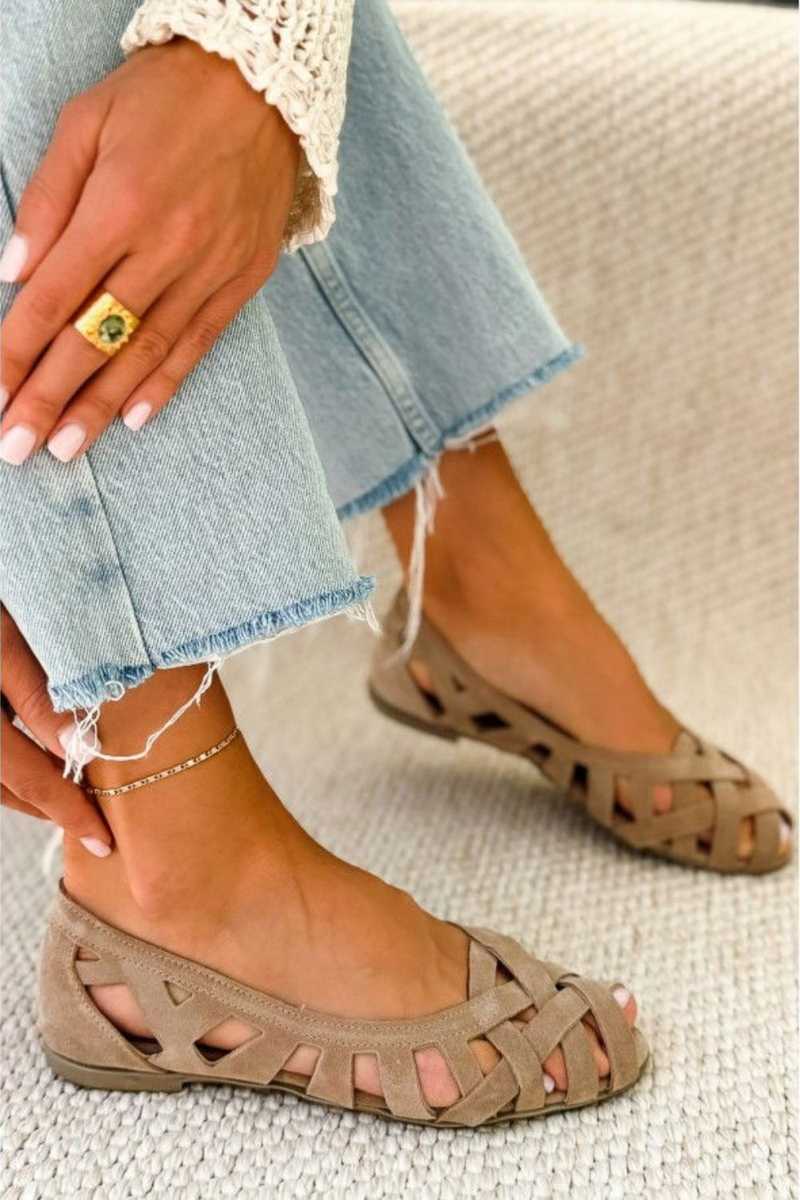 Milano | Sandalias Planas Trenzadas de Colores