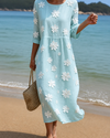 Vestido con estampado floral