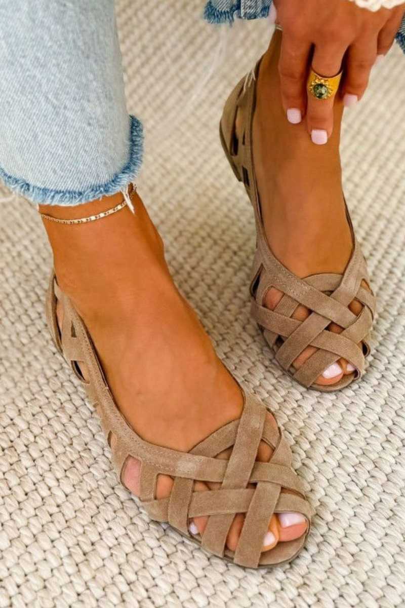 Milano | Sandalias Planas Trenzadas de Colores