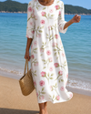 Vestido con estampado floral