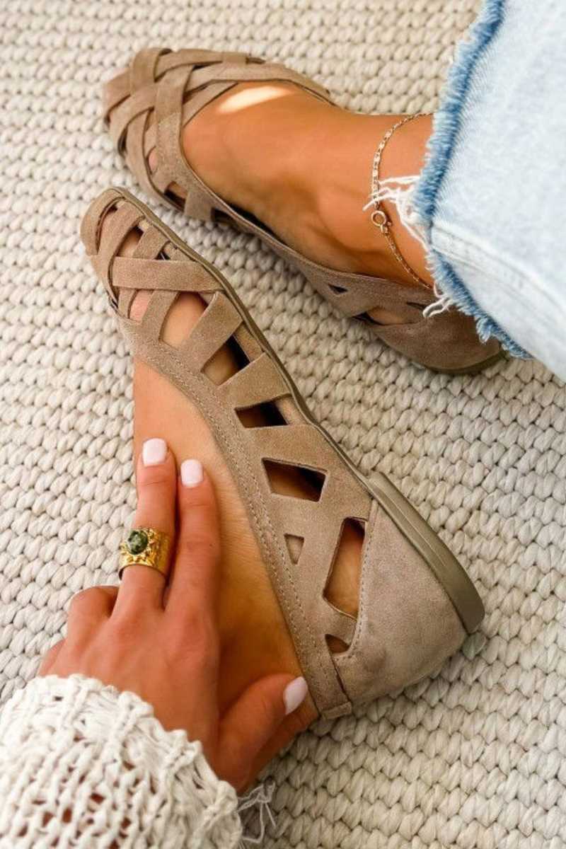 Milano | Sandalias Planas Trenzadas de Colores