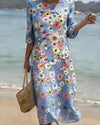 Vestido con estampado floral
