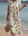 Vestido con estampado floral