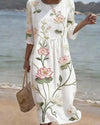 Vestido con estampado floral