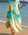 Vestido con estampado floral