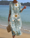 Vestido con estampado floral