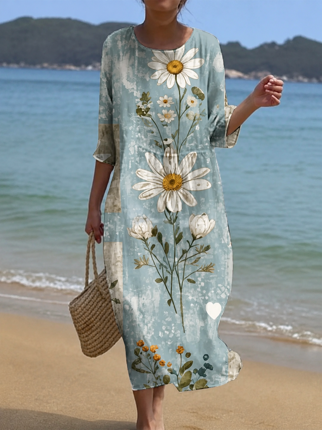 Vestido con estampado floral
