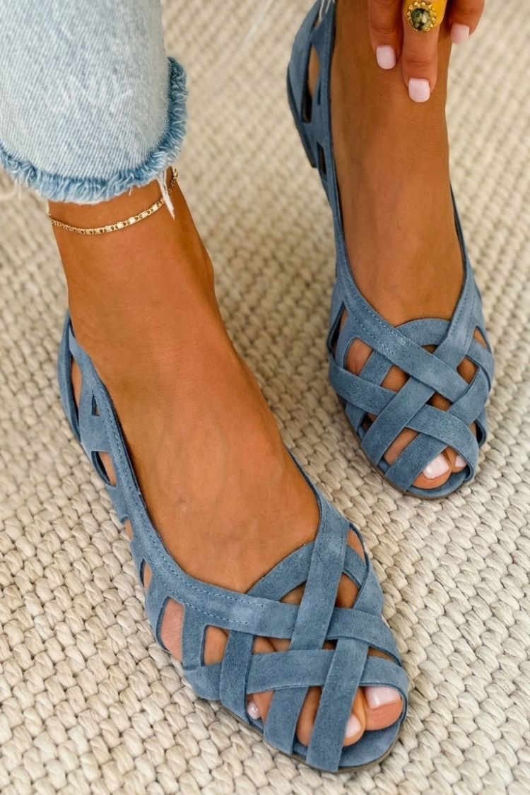 Milano | Sandalias Planas Trenzadas de Colores