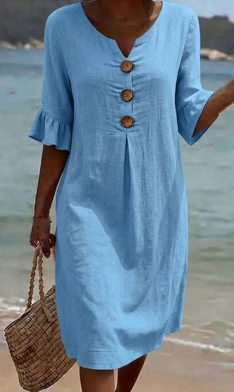 Vestido con estampado floral