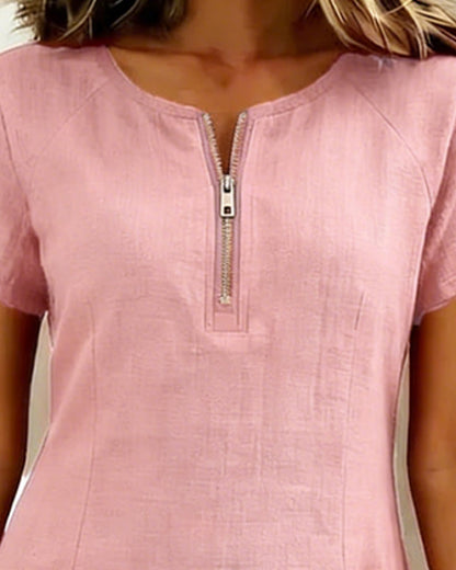 Cuccitini | Vestido de algodón con cremallera