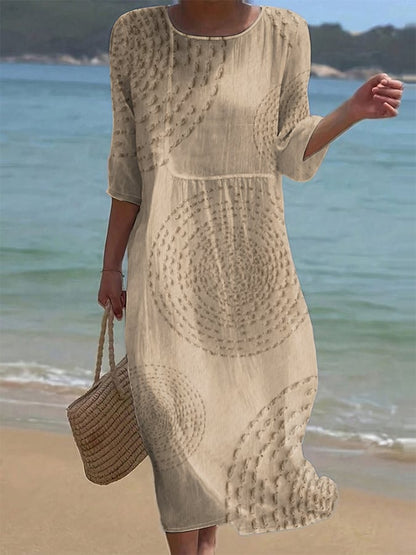 Vestido con estampado floral