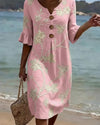 Vestido Floral Rosa Romántico