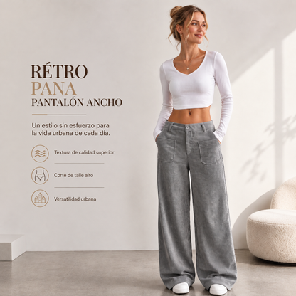 Pantalón Ancho Relax para Mujer