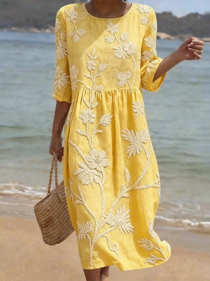 Vestido con estampado floral