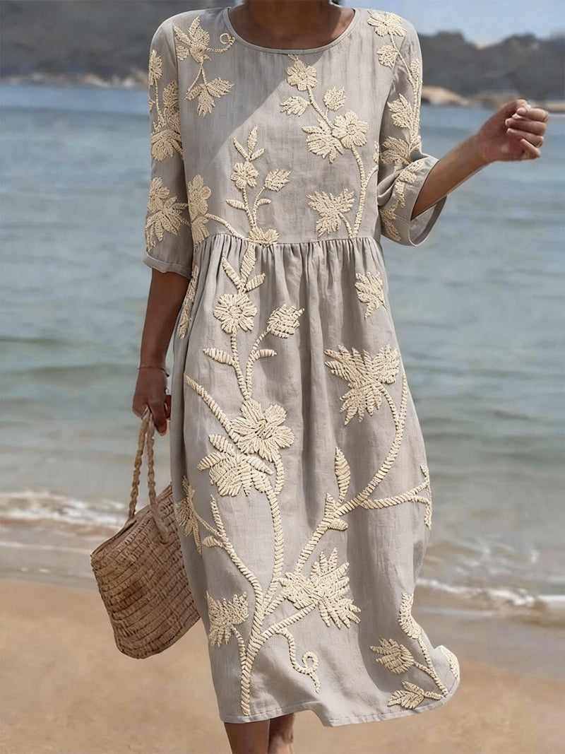 Vestido con estampado floral