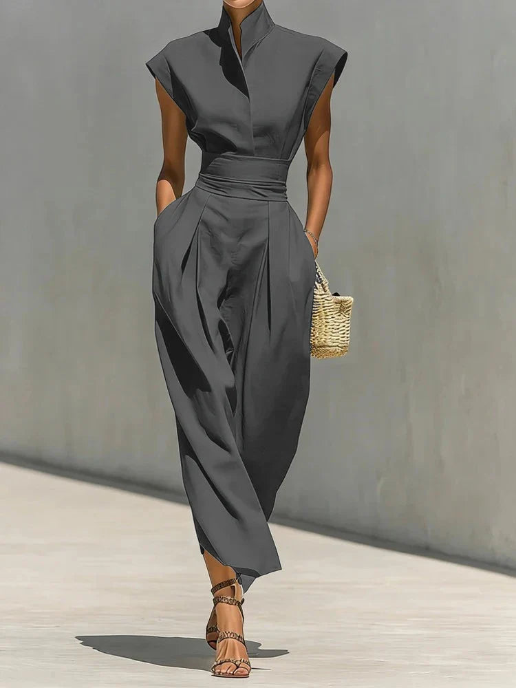 Sofia | Vestido largo con pliegues