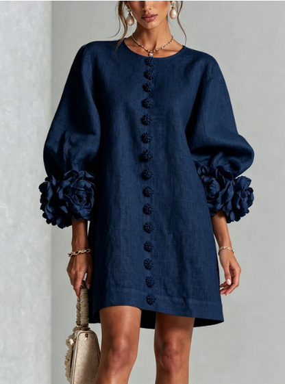 Valentina | Vestido Mini de Lino