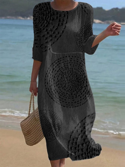 Vestido con estampado floral