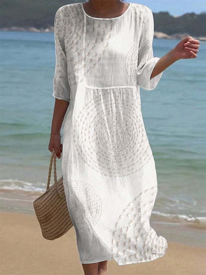 Vestido con estampado floral