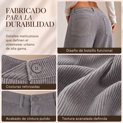 Pantalón Ancho Relax para Mujer