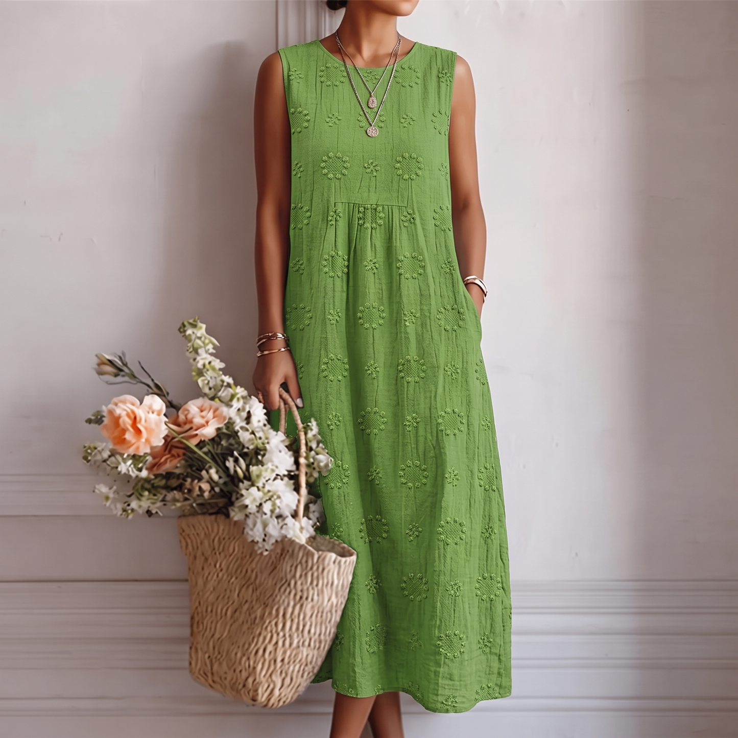 Olivia™ | Vestido Midi Breeze del Día a Día