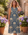 Alberte™ | Vestido Midi Floral Clásico