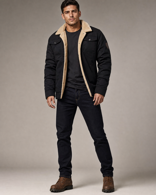 Rober Ruiz | Chaqueta bomber para hombre de estilo robusto