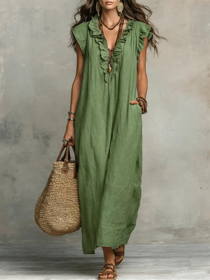 Cecilia | Vestido Maxi Elegante de Verano