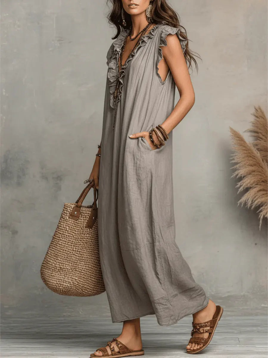 Cecilia | Vestido Maxi Elegante de Verano