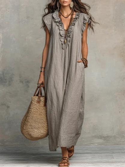 Cecilia | Vestido Maxi Elegante de Verano